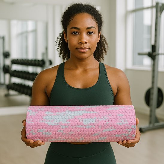 Rouleau de massage pour le corps au gym