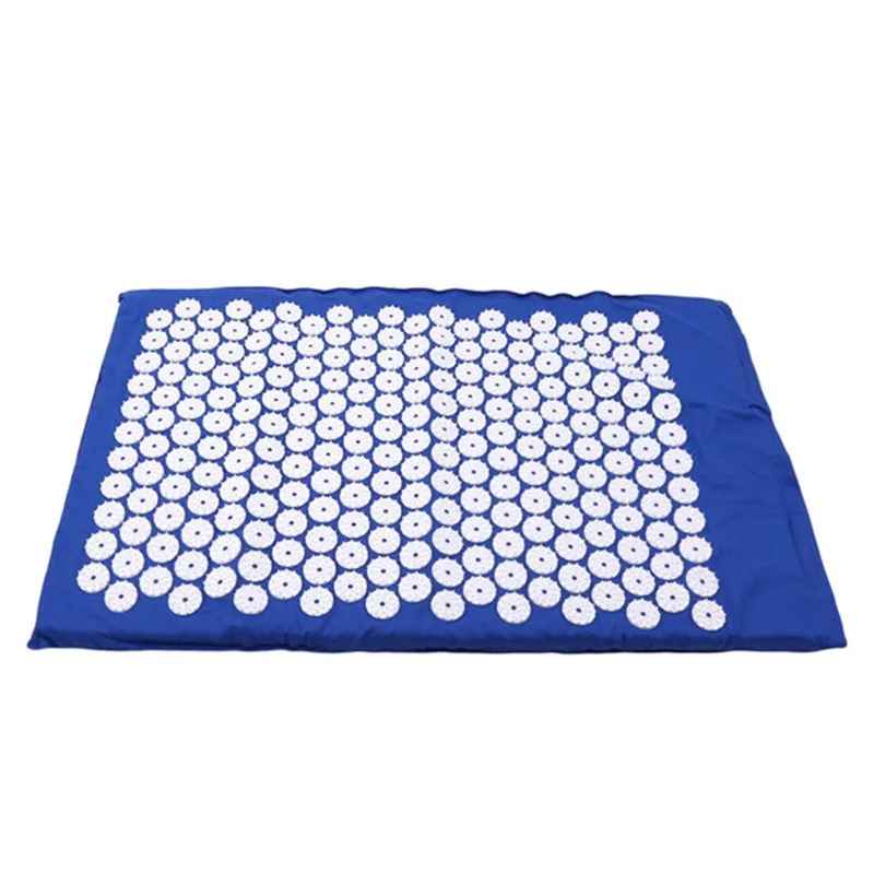 tapis acupression bleu