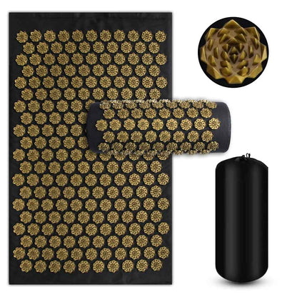 tapis d acupression coussin et sac