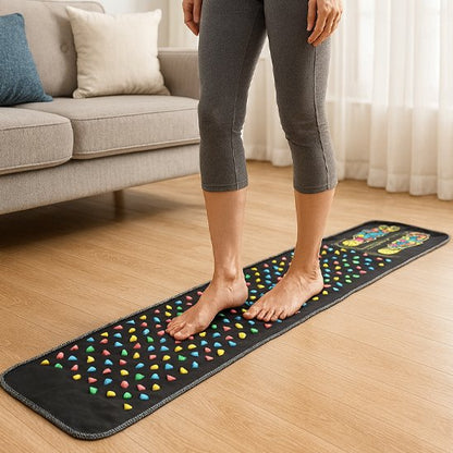 Tapis d'acupression stimulation pieds 