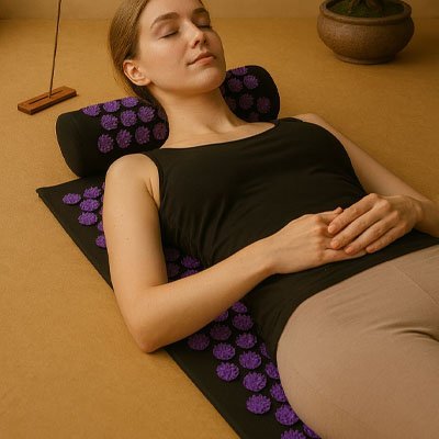 Tapis d'acupression | Tapis coussin et sac - Ma Routine Zen